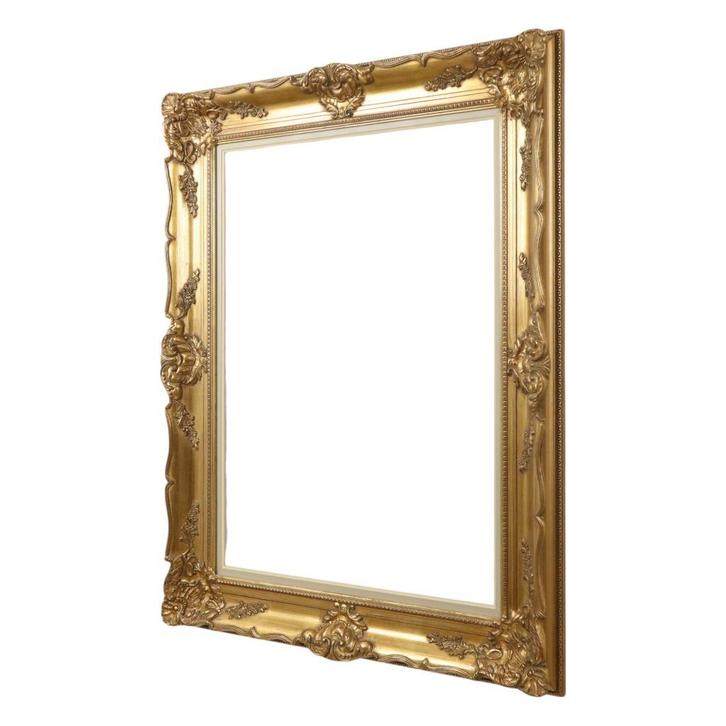 Grote Vergulde Houten Barok Lijst XL Klassiek 104x84cm, Huis en Inrichting, Woonaccessoires | Lijsten, Gebruikt, 75 cm of meer