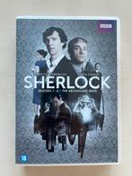 DVD-box Sherlock seizoen 1 tem 4 + Abominable Bride, Cd's en Dvd's, Dvd's | Tv en Series, Boxset, Vanaf 9 jaar, Ophalen of Verzenden