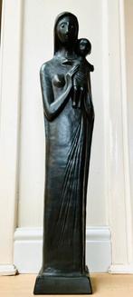 Statue en céramique émaillée des années 1960 » 72 cm ! !, Enlèvement