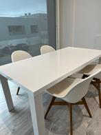 Table IKEA & 4 chaises, Maison & Meubles, Enlèvement, Comme neuf, Bureau