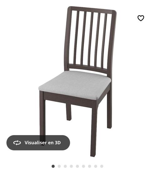 Chaises IKEA neuves dans l’emballage, Huis en Inrichting, Stoelen, Nieuw, Hout, Zwart, Ophalen