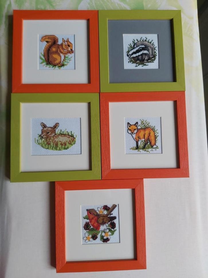 Kaders met kruissteek, Hobby en Vrije tijd, Borduren en Borduurmachines, Nieuw, Ophalen of Verzenden