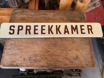 Doktersbord ( emaille) beschikbaar voor biedingen