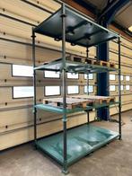 Stapelbok opslagbok met stalen bodem 2300x1300x250mm, Ophalen, Stelling