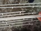 Rails gordijnen, Huis en Inrichting, Stoffering | Gordijnen en Lamellen, Ophalen, Gebruikt, Wit