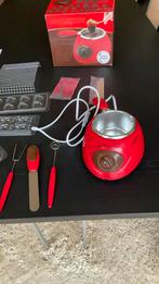 Chocoladesmelter, elektrische mini-chocoladesmelter, Ophalen of Verzenden, Zo goed als nieuw