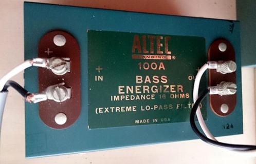 ALTEC Lansing  100 A   Bass Energizer, Audio, Tv en Foto, Luidsprekerboxen, Gebruikt, Center speaker, 60 tot 120 watt, Ophalen of Verzenden