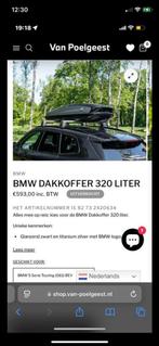 BMW dakkoffer&skibox, Ophalen, Zo goed als nieuw