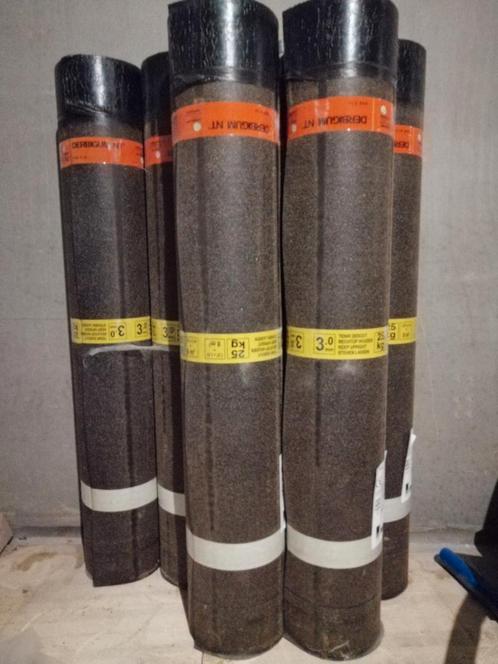 Derbigum NT 3mm - 6 rollen van 8m2, Doe-het-zelf en Bouw, Dakpannen en Dakbedekking, Zo goed als nieuw, Ophalen