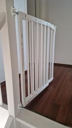 CHILDWOOD - MAXIMO DEUR/TRAPHEK WIT HOUT (73-108cm), Kinderen en Baby's, Traphekjes, Ophalen, Gebruikt, 100 tot 115 cm, Schroefhekje
