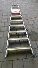 Trapladder 7 treden Altrex Double Decker, Ophalen, Gebruikt, Ladder, Opvouwbaar of Inschuifbaar