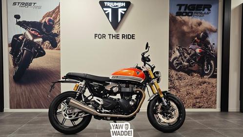 *Nieuw* Triumph Speed Twin 1200 RS 2025 Baja Orange, Motoren, Motoren | Triumph, Bedrijf, Naked bike, meer dan 35 kW, 2 cilinders
