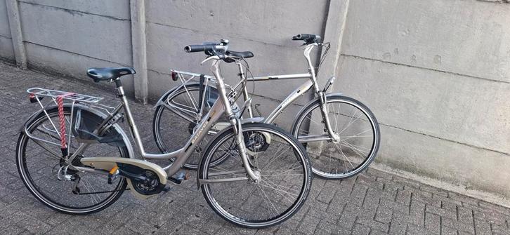 Dames en herenfiets Batavus in zeer goede staat, Fietsen en Brommers, Fietsen | Dames | Damesfietsen, Zo goed als nieuw, Batavus