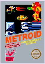 Grote 50x70cm Game Poster METROID NES, Verzenden, Nieuw