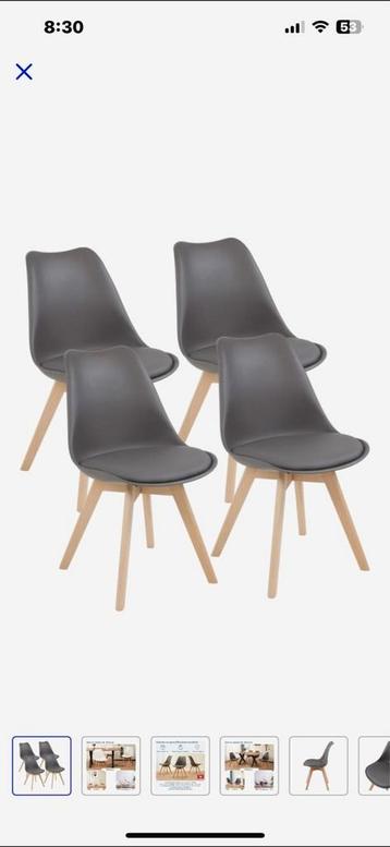 4 eetkamer stoelen