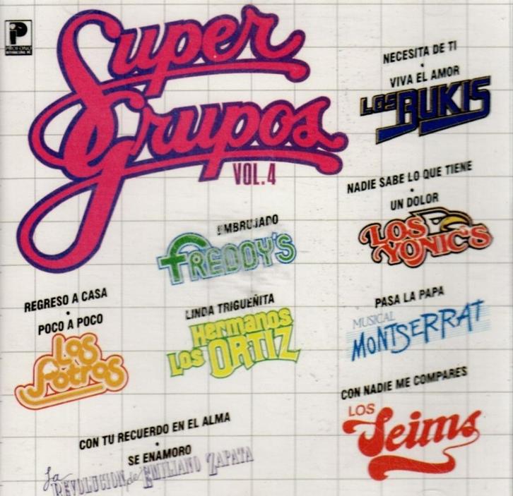 cd   /   Super Grupos Vol. 4, Cd's en Dvd's, Cd's | Overige Cd's, Ophalen of Verzenden