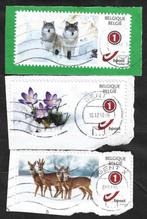 3 Postzegel België 2019 Magische Winter, Kerst, Frankeerzegel, Ophalen of Verzenden, Zonder envelop