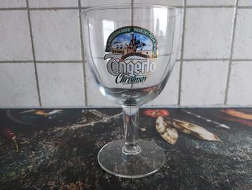 Verre à bière de Noël Tongerlo, Enlèvement ou Envoi, Comme neuf, Verre à bière