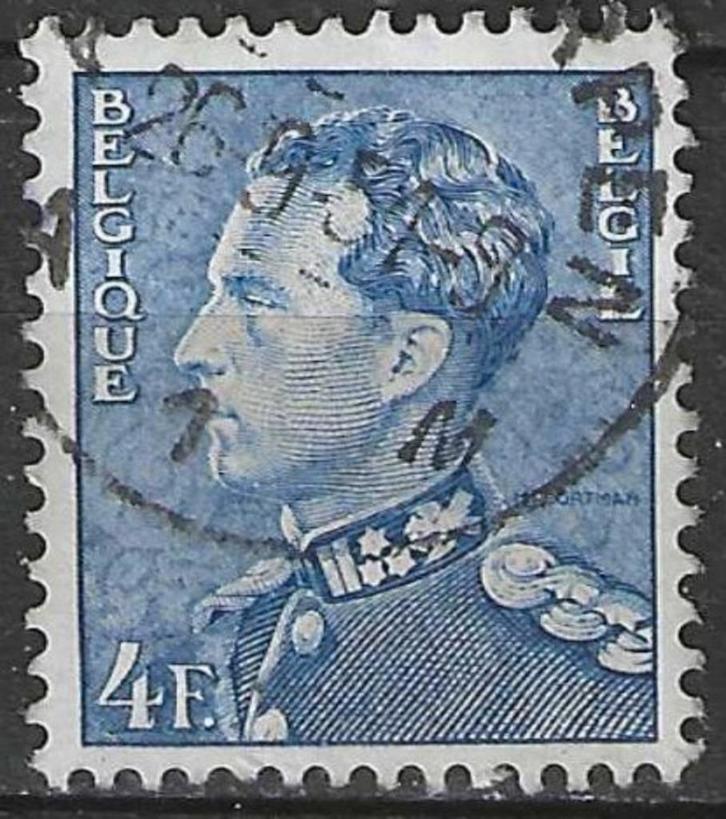 Belgie 1951/1952 - Yvert/OBP 847A - Leopold III (ST), Postzegels en Munten, Postzegels | Europa | België, Koninklijk huis, Gestempeld