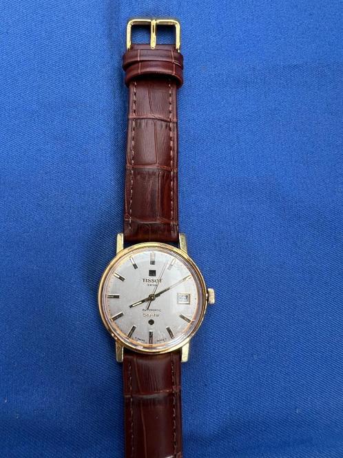Tissot Swiss Automatic Seastar Vintage Herenhorloge, Handtassen en Accessoires, Horloges | Heren, Zo goed als nieuw, Polshorloge