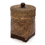 De Bathroom Bin Mand - Naturel Bruin, Envoi, Neuf, Bois, Panier