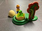 Playmobil 123 9121 dino met ei. Doos is er niet bij., Comme neuf, Enlèvement ou Envoi