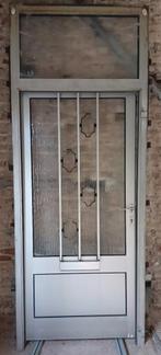 Voordeur, Doe-het-zelf en Bouw, Deuren en Vliegenramen, Gebruikt, 215 cm of meer, Buitendeur, Glas