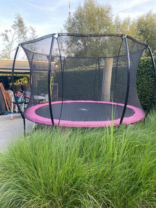 Trampoline, 3m66cm, Enfants & Bébés, Jouets | Extérieur | Trampolines, Comme neuf, Enlèvement