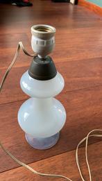 Vintage - lampe opaline - recâblée, Maison & Meubles, Utilisé, Enlèvement ou Envoi