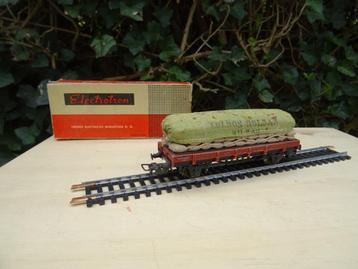 Lage wagon met belading "Toldos Roldan" - Electrotren beschikbaar voor biedingen