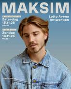 Twee tickets voor Maksim, Tickets en Kaartjes, Concerten | Nederlandstalig, Twee personen, November, Overige typen