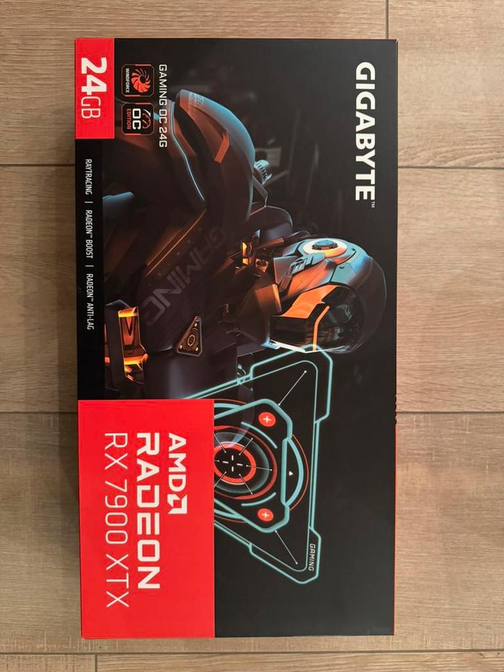 Gigabyte 7900XTX - 1 keer uit de doos geweest, Informatique & Logiciels, Cartes vidéo, Comme neuf, AMD, PCI-Express 4.0, GDDR6