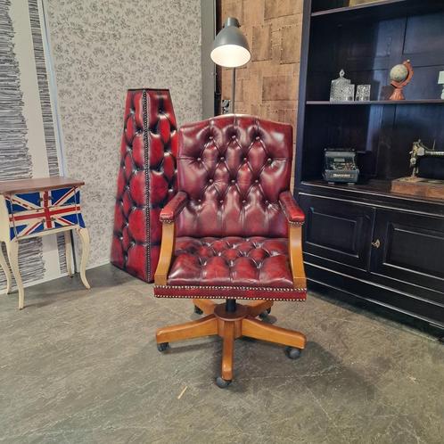 Gainsborough Bureaustoel - Antiek Rood, Antiek en Kunst, Antiek | Meubels | Stoelen en Sofa's, Ophalen