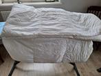 donzen dekbed, Huis en Inrichting, Slaapkamer | Beddengoed, Ophalen, Gebruikt, Eenpersoons, Beige