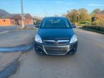 Opel Zafira 1.7d 7zit bj 2011gekeurd vvk, Auto's, Opel, Monovolume, Zwart, 4 cilinders, Leder en Stof