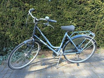 Studentenfiets met 3 versnellingen en handrem. Blauwe damesf beschikbaar voor biedingen