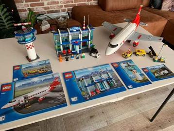 Lego 3182 City Airport en lego 3177 City Small Car