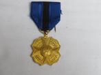 Gouden Medaille in de Orde van Leopold II, Verzamelen, Militaria | Algemeen, Ophalen of Verzenden, Lintje, Medaille of Wings
