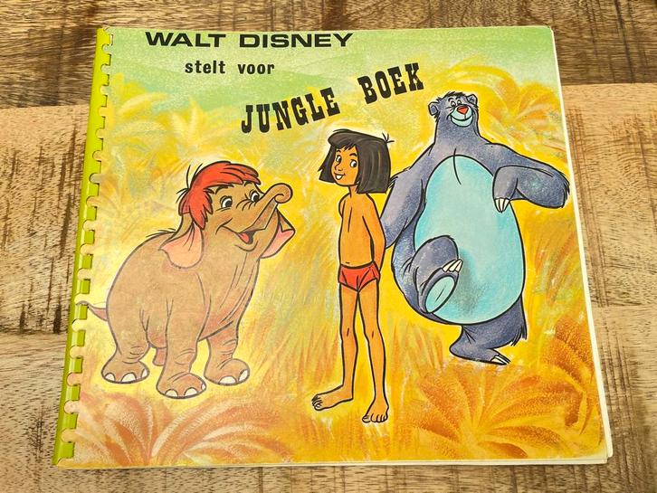 Verzamelalbum Disney Jungle Book 1967, Verzamelen, Disney, Gebruikt, Leeuwenkoning of Jungle Boek, Ophalen of Verzenden