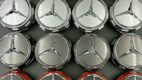 Capuchons de moyeux Mercedes Amg rouge/noir/anthracite, Autos : Divers, Enjoliveurs, Neuf, Enlèvement ou Envoi