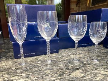 kristallen glazen kristal glaservies meer dan compleet 54 st beschikbaar voor biedingen
