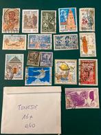Lot postzegels Tunesië, Postzegels en Munten, Tunesië, Ophalen of Verzenden, Gestempeld