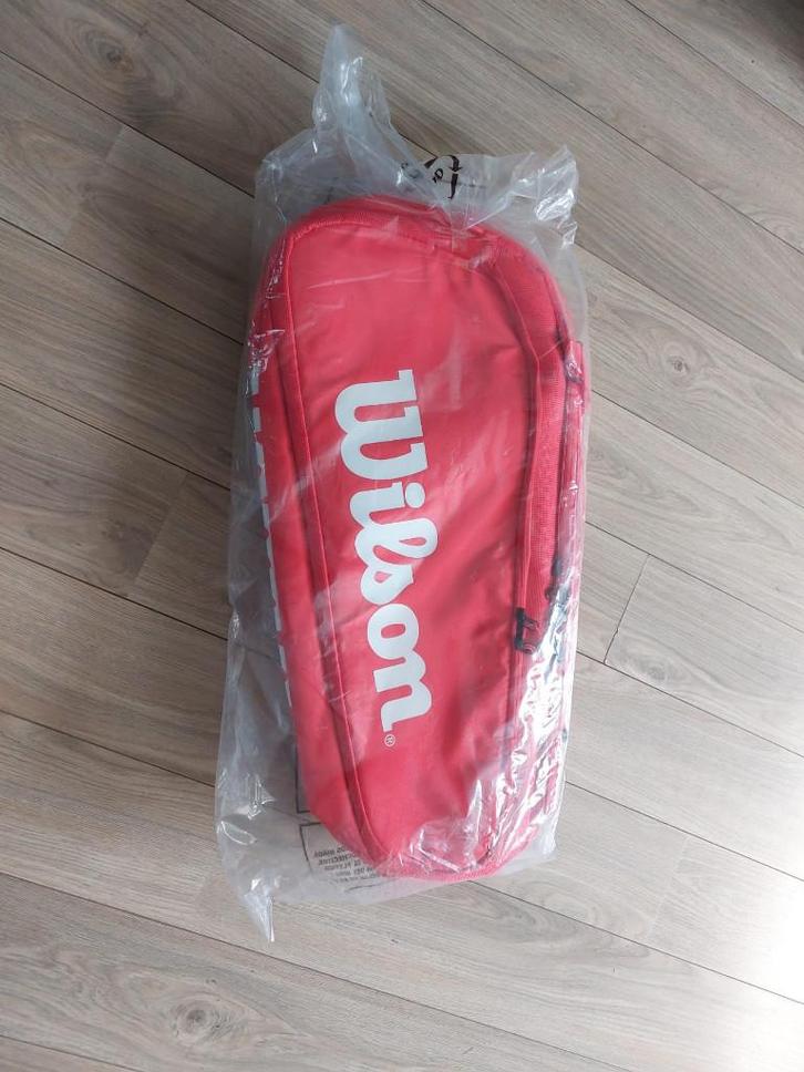 Sac Wilson 9 raquettes de tennis, Sport en Fitness, Tennis, Nieuw, Tas, Wilson, Ophalen