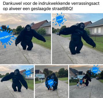 Gorilla King Kong Mascotte  