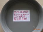 2 pvc putdeksels 315mm, Doe-het-zelf en Bouw, Ophalen, PVC