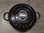 casserole smeg fonte 24 cm neuve, Nieuw, Ophalen, Kookpan of Snelkookpan, Keramische plaat