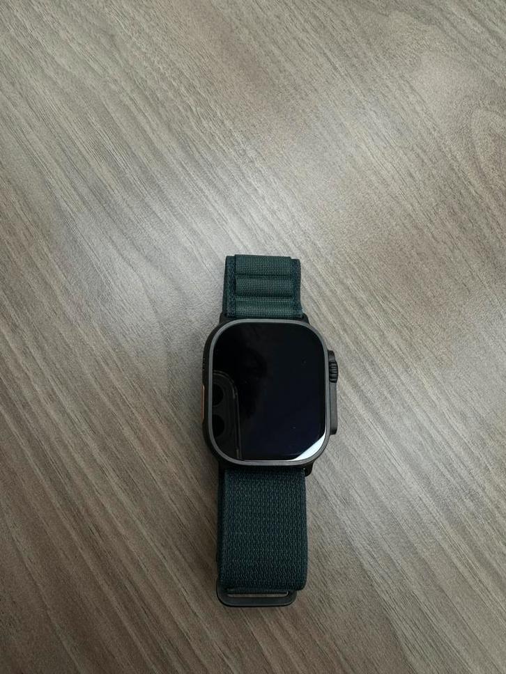 Apple Ultra Watch 2, Handtassen en Accessoires, Smartwatches, Zo goed als nieuw, Zwart, Ophalen