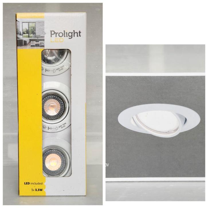 Inbouw spots Nieuwe dozen, Huis en Inrichting, Lampen | Spots, Nieuw, Plafondspot of Wandspot, Inbouw, Ophalen of Verzenden