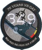 349 Sqn - V-Day 2020 - patch (3), Verzamelen, Militaria | Algemeen, Verzenden, Luchtmacht, Embleem of Badge