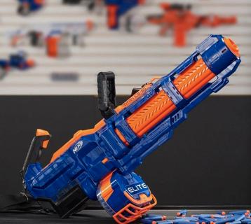 Nerf Elite Titan Cs-50 Toy Blaster. (!!!MOET SPOEDIG WEG!!!), Ophalen, Zo goed als nieuw